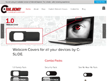 Tablet Screenshot of c-slide.com